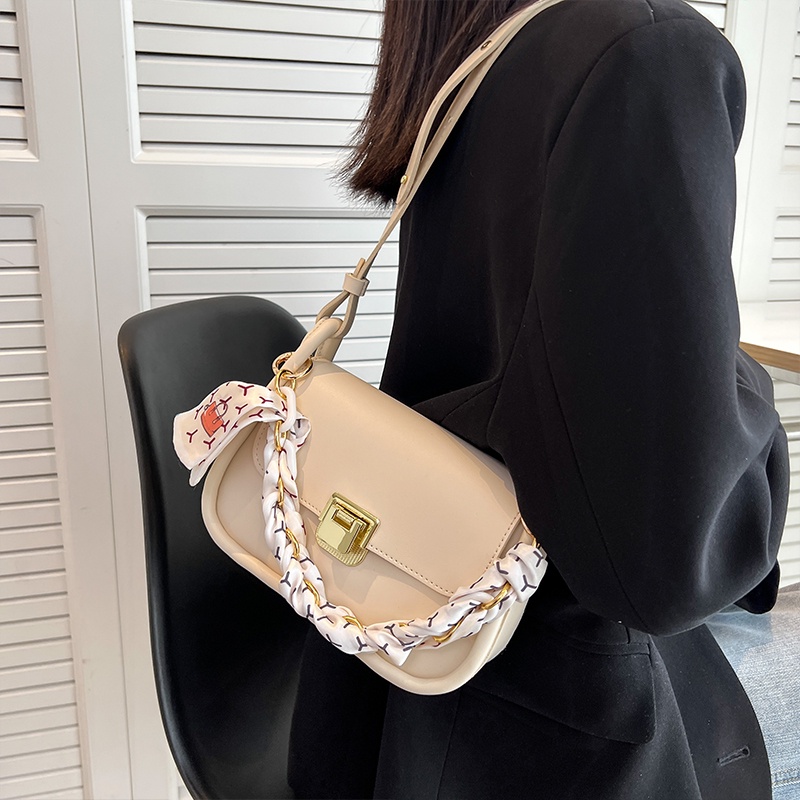 IELGY Túi Đeo Vai Bằng Lụa Thời Trang Hàn Quốc Có Thể Điều Chỉnh Cho Nữ