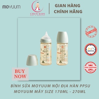 Bình sữa moyuum hàn quốc - moyuum cloud 170-270ml