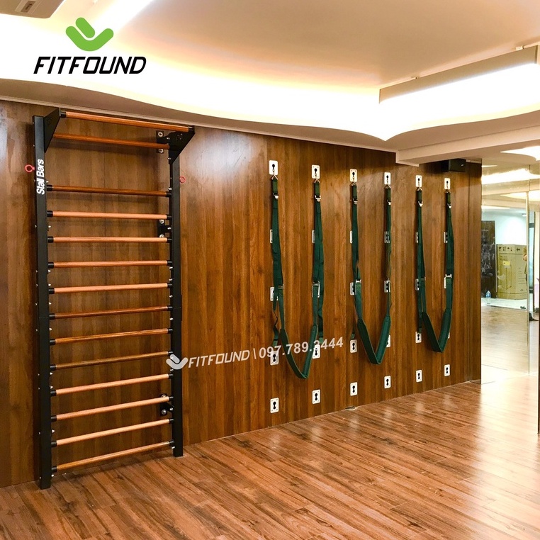 Bộ Dây Tập Yoga Tường Cao Cấp - Yoga Wall &amp; Rope