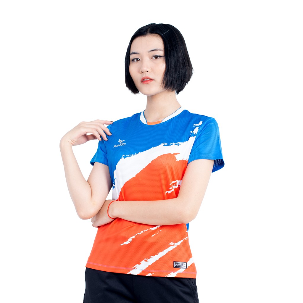 Áo Thể Thao Nữ T-shirt Cầu Lông Thời Trang KAMITO