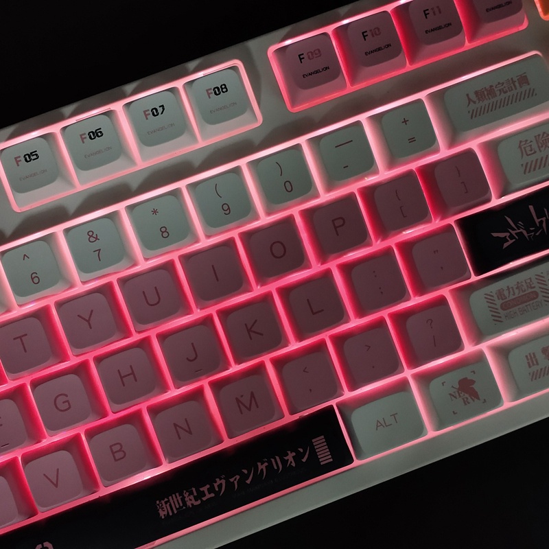 Bộ 134 Phím Rời PBT Cho Công Tắc Cherry Gateron MX