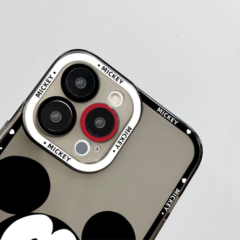 Ốp Điện Thoại TPU Trong Suốt Họa Tiết Hoạt Hình Mickey Cho iPhone 13 Pro Max Phone Case Case Case 14 12 Mini 11 XS XR X 8 7 Plus 6S 6 SE