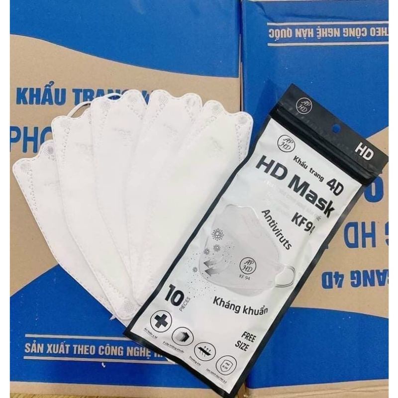 Khẩu Trang KF94 Màu ĐEN,TRẮNG,TRẮNG LV,HỒNG,XANH,XÁM Phong Cách Hàn Quốc, 4 Lớp Kháng Khuẩn  Chống Nắng