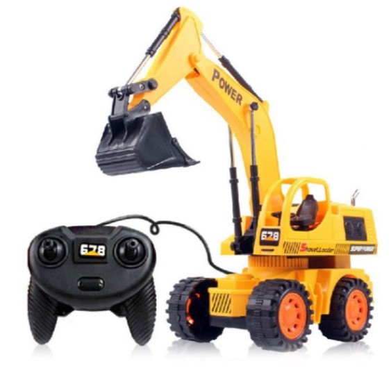 Xe cẩu điều khiển chạy Pin