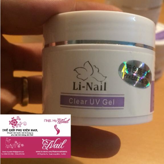 Gel đắp móng Li-Nail  (20g) không nóng, không chảy