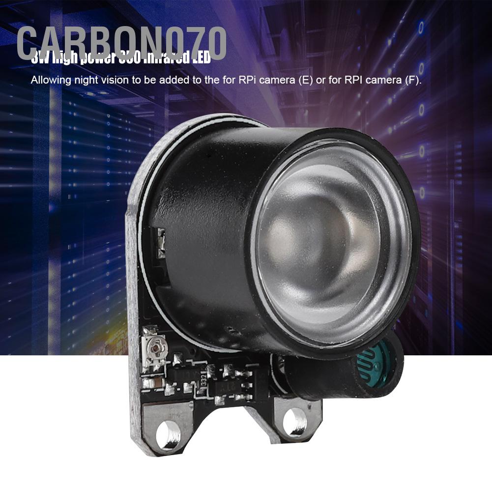 Set 2 Đèn Hồng Ngoại Carbon070 3W 850 Dành Cho Camera Raspberry Pi
