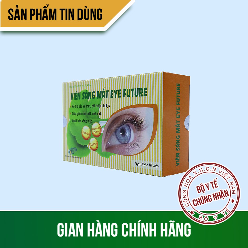 Viên Uống Sáng Mắt EyeFuture ♥️Chính hãng♥️ - Giúp bổ mắt chăm sóc mắt, tăng cường thị lực giảm khô, mỏi, đau nhức mắt | BigBuy360 - bigbuy360.vn
