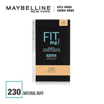 Phấn Nền Mịn Lì Tiệp Màu Da Maybelline Fit Me Powder Foundation SPF32/PA+++ 9g