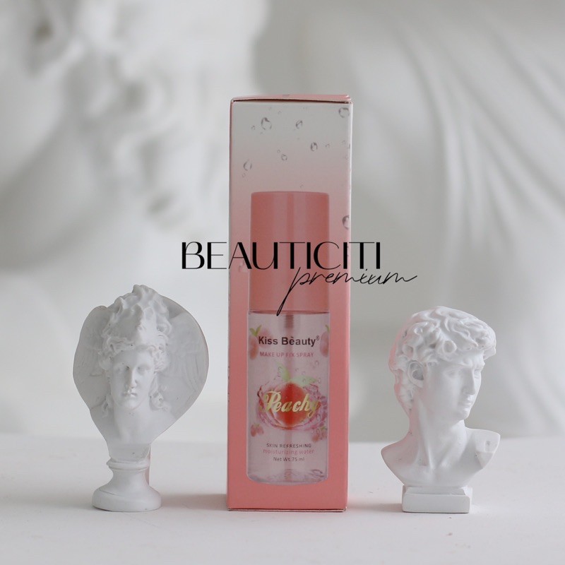 XỊT KHOÁ NỀN MAKEUP FIX SPRAY PEACH KISS BEAUTY 75ML | BigBuy360 - bigbuy360.vn