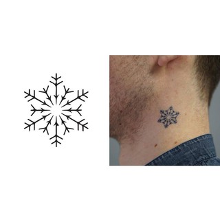 Khuôn hình xăm bông tuyết