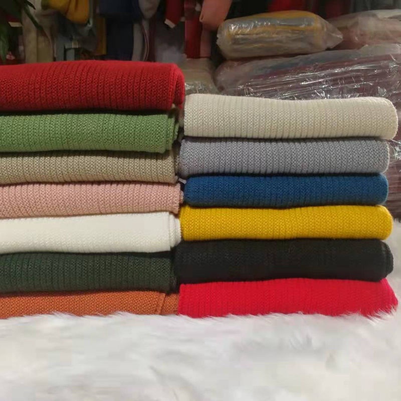 Khăn Choàng Len Dày Dặn Giữ Ấm Màu Đỏ Rượu Thời Trang Thu Đông Cho Nữ
