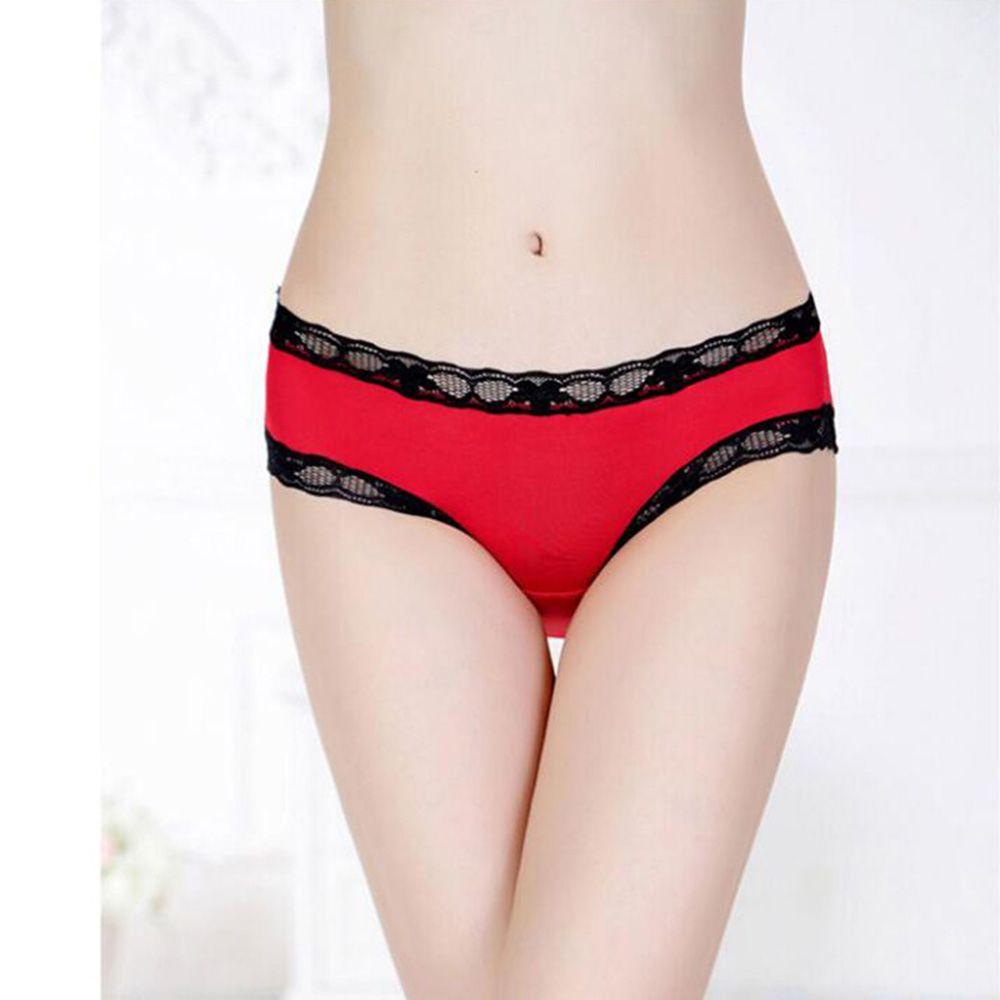 Quần Lót Lưới Phối Ren Thoáng Khí Đính Nơ Gợi Cảm Thoải Mái Cho Cặp Đôi Mới