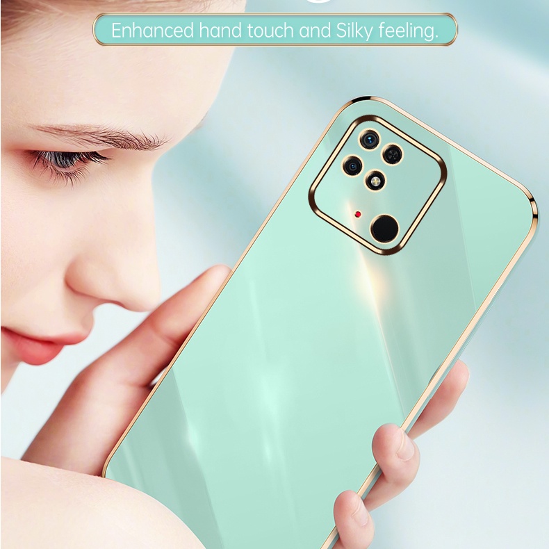 Ốp Điện Thoại Silicone Mềm Mạ Viền Chống Sốc Cho Xiaomi Redmi 10C 10A Redmi10 Note 11 11S 10 10S X4 X3 M3 M4 Pro 4G