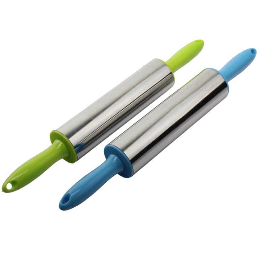 1 Cây Lăn Bột Làm Bánh Pizza Bằng Thép Không Gỉ