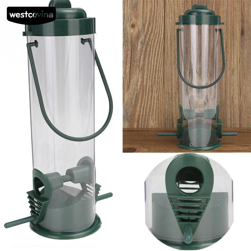 Lồng đựng thức ăn có móc treo độc đáo tiện dụng cho chim/ vẹt