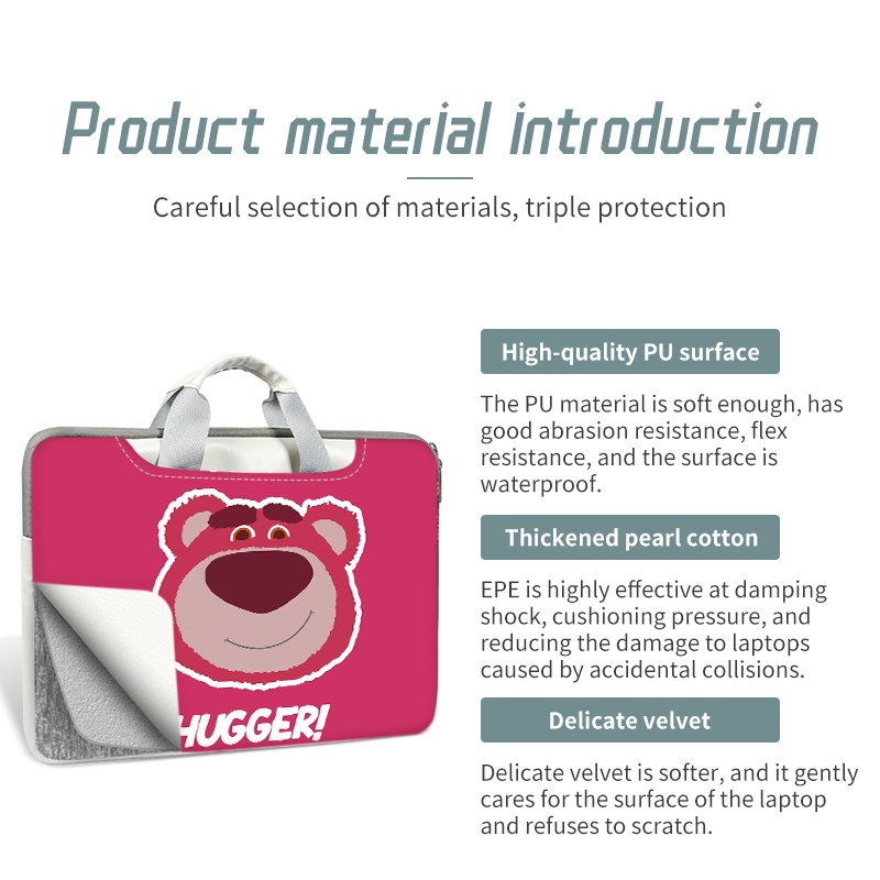 Túi xách da đựng laptop chống sốc 13 14 15 17 inch thích hợp cho Samsung/ Asus/ Huawei/ Acer Lenovo/ HP/ Macbook