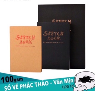 Sổ kí họa Sketch Book khổ A4/A5