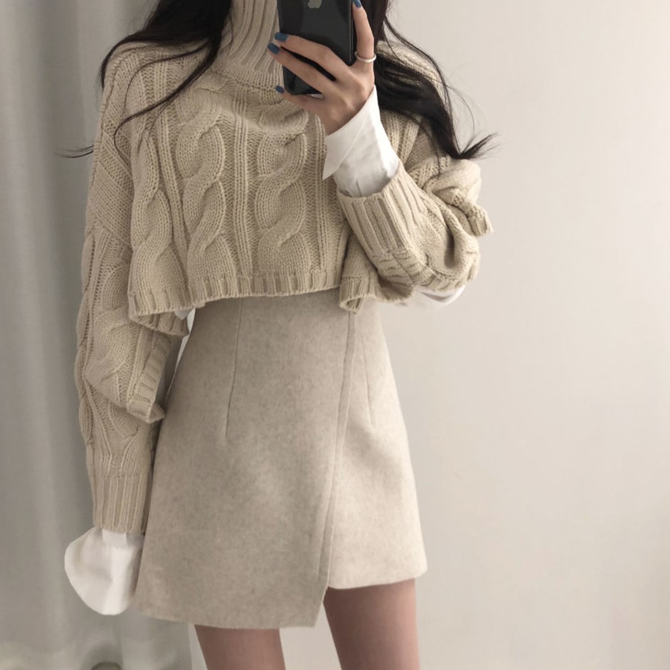 Áo Len nữ thu đông tiểu thư Ulzzang | BigBuy360 - bigbuy360.vn