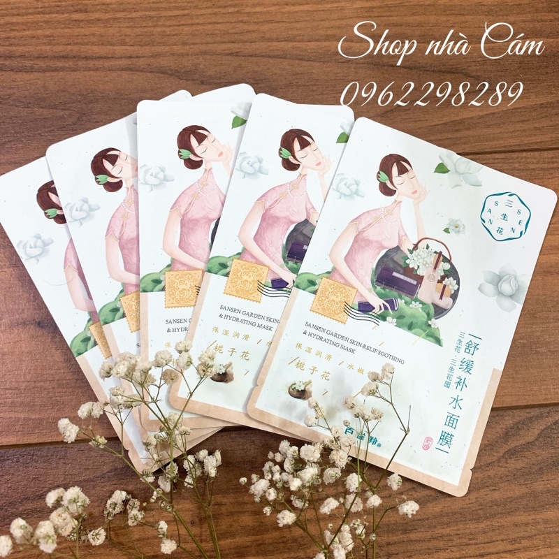 Mặt nạ dưỡng da Pechoin Tam Sinh Hoa mẫu mới | BigBuy360 - bigbuy360.vn
