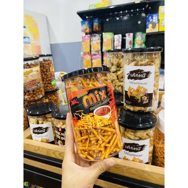 Bim Tăm MIX Thái Lan Hộp 260gram