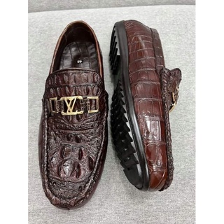 Giày lười  da lưng cá sấu 🐊 100%