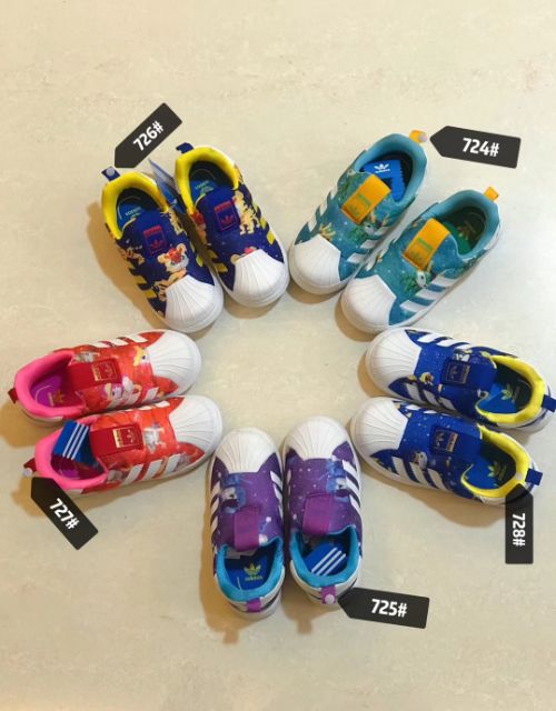 Giày thể thao SUPERSTAR GALAXY SLIP ON SHOES