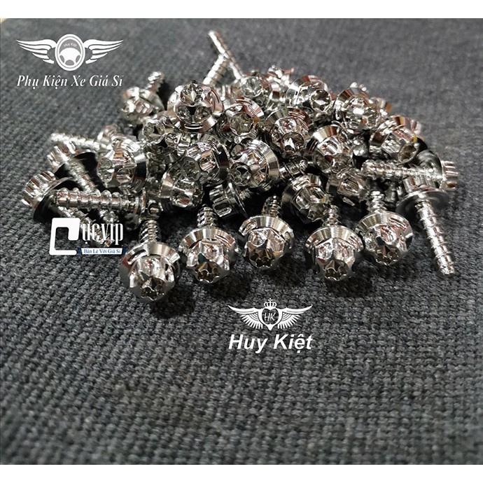 Bộ 3 Ốc Xoắn Salaya 5ly Gắn Dàn Áo Yamaha Như Exciter, Sirius, Jupiter MS3056