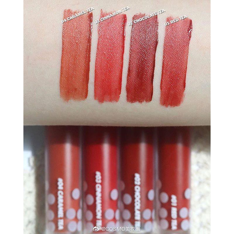 Son Kem Lì Phiên Bản Trà Sữa - Romand Milk Tea Velvet Tint