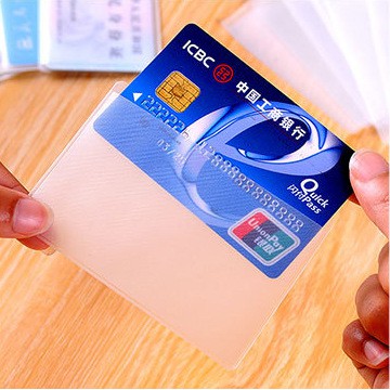 Combo 10 vỏ bọc thẻ căn cước, thẻ tín dụng, bằng lái xe ATM trong suốt