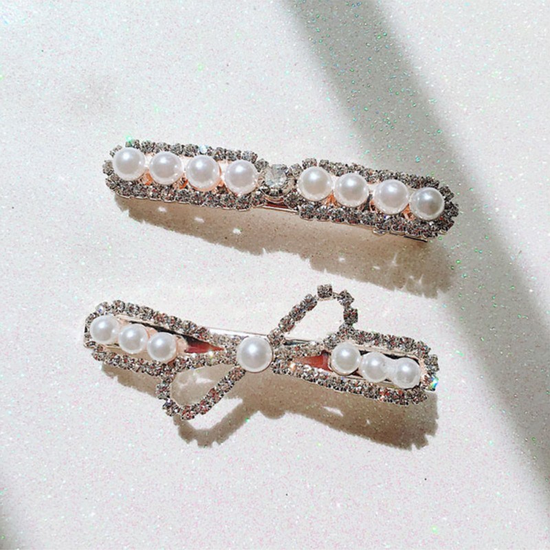 Kẹp tóc nữ đính ngọc thời trang