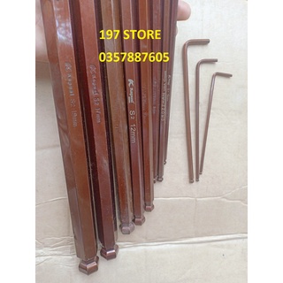 Lục giác nâu lẻ kapusi đủ kích thước từ 1.5mm 2mm 2.5mm 3mm 4mm 5mm 6mm 8mm 10mm