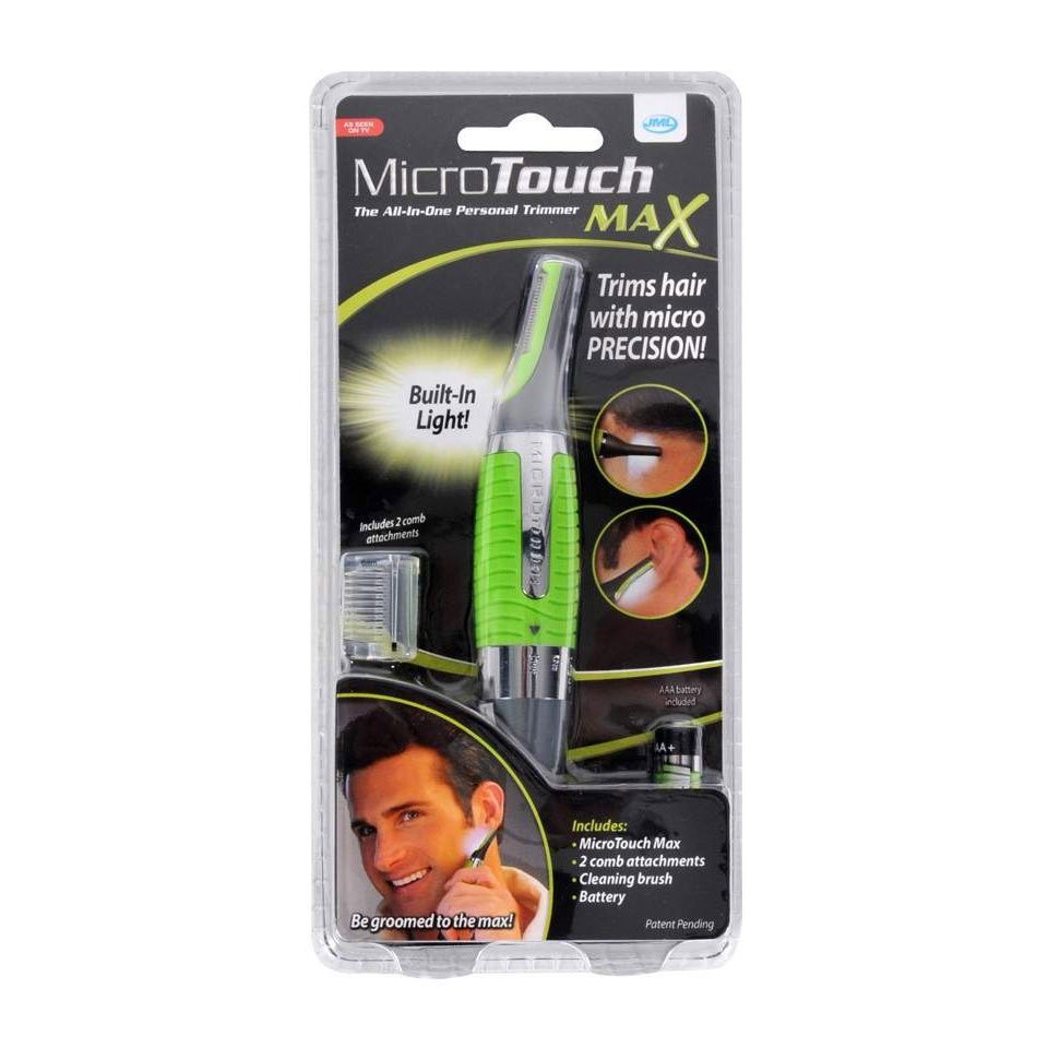 Máy cạo râu mềm kiêm cắt tỉa lông mũi, lông chân tay - Micro Touch Max