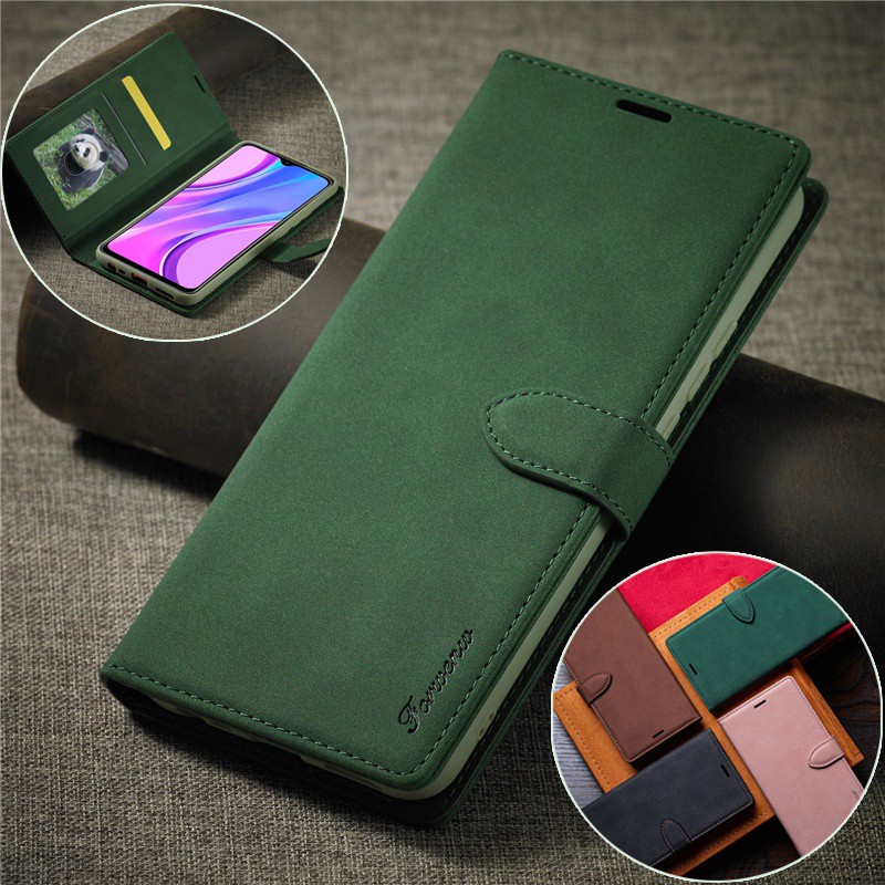 Vỏ Bao Da Điện Thoại Dạng Ví Nắp Lật Nam Châm Có Ngăn Đựng Thẻ Phong Cách Retro Cho For Iphone 13 Pro Max 13 Mini Power Prime Ốp