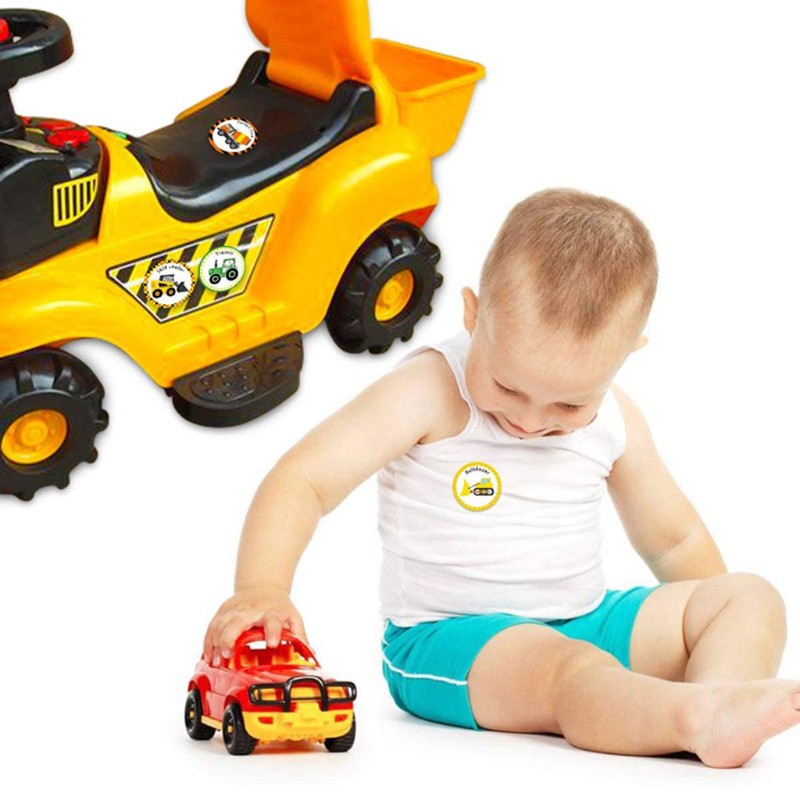 Cuộn 500 Miếng Dán Hình Hoạt Hình Sáng Tạo Trang Trí Xe Hơi