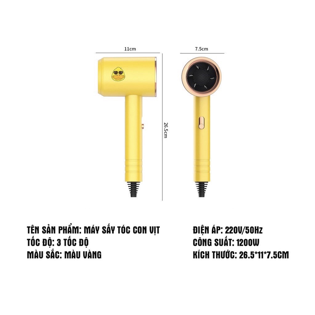 MÁY SẤY TÓC VỊT VÀNG