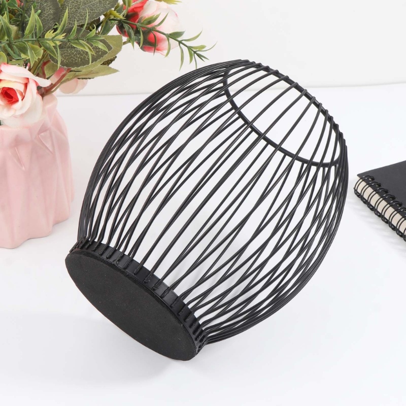 Giá Đỡ Cọ Trang Điểm Bằng Kim Loại Sức Chứa Lớn Tiện Dụng