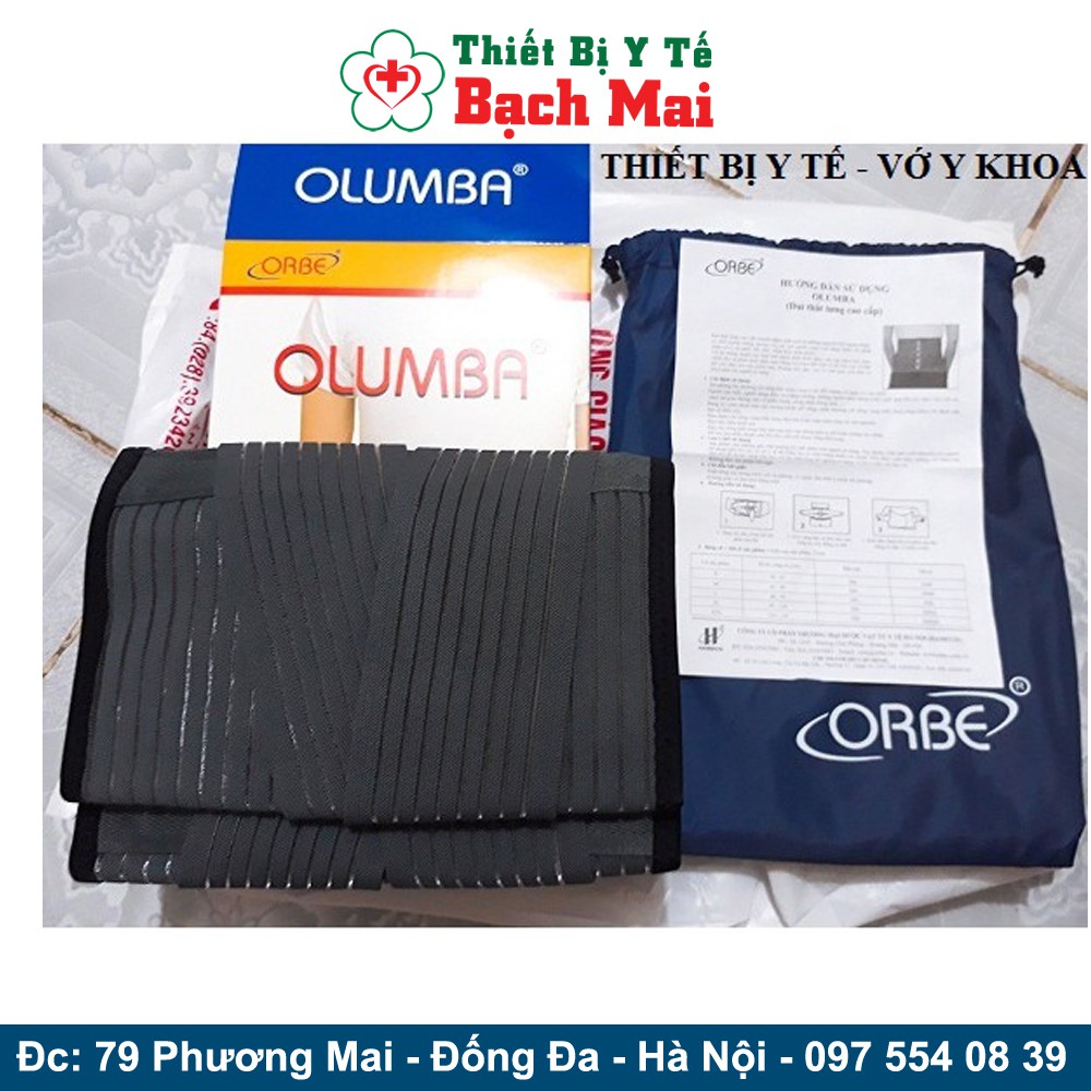 Đai Cột Sống Thắt Lưng Cao Cấp Olumba ORBE - Việt Nam