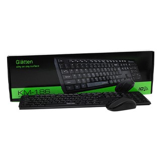 Bộ bàn phím chuột Glatten KM186