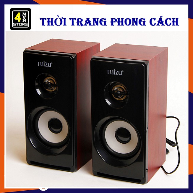 Loa vi tính 2.0 Ruiz.u RS/kisonli - 810/820/830/001 - Bass Siêu Êm - Led Siêu ngầu