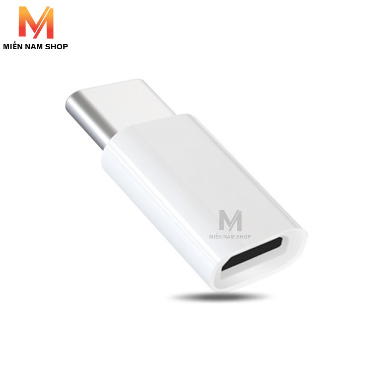 [Mã 2404EL10K giảm 10K đơn 20K] Đầu Chuyển Đổi Từ Cổng Micro USB 2.0 Sang USB 3.1 Type C
