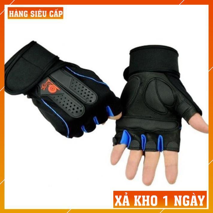 [FreeShip – Xả Kho 1 Ngày]  Găng Tay Tập GYM Tập Tạ - Bao Tay Đi Phượt Xe Máy Lính Mỹ