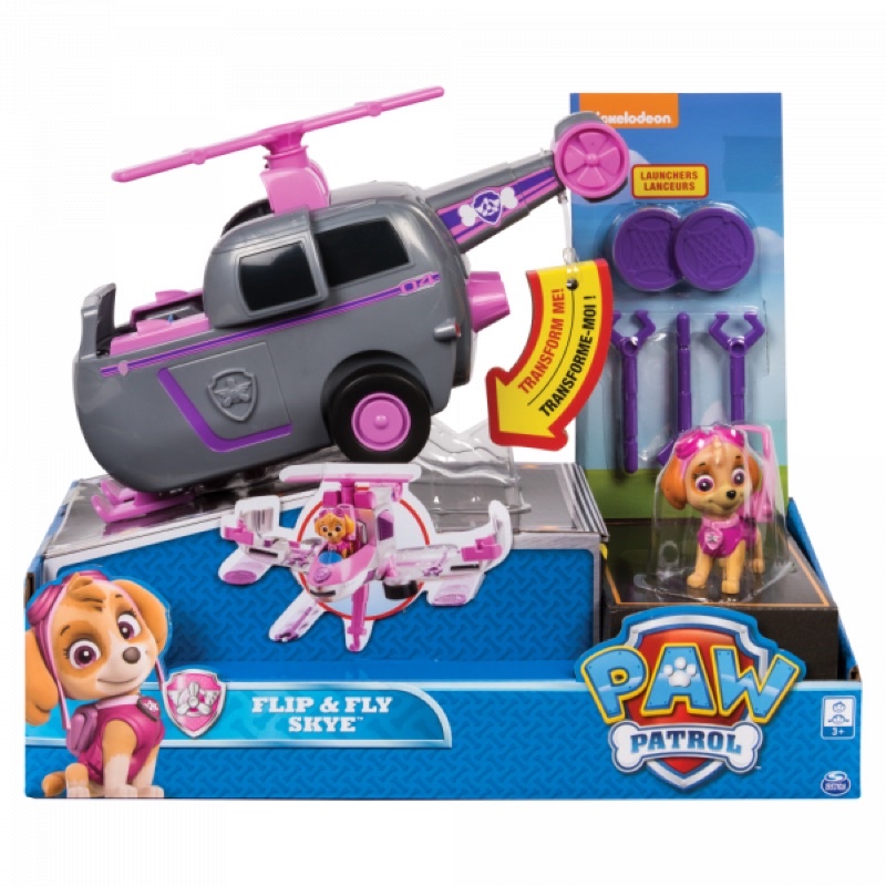 Bộ chó cứu hộ biến hình 2 trong 1 Paw patrol