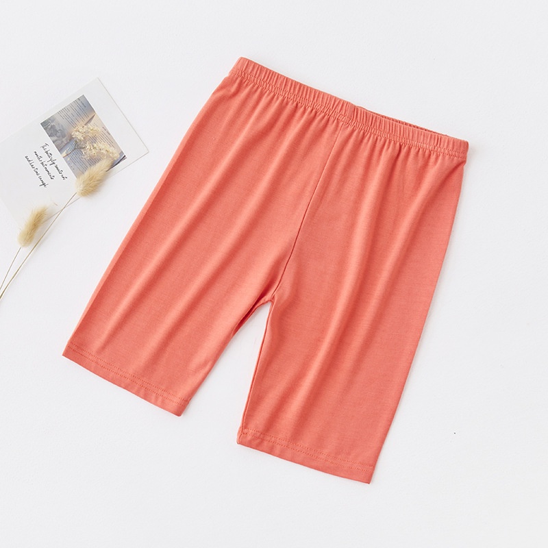 Quần legging đùi cho bé gái mùa hè chất cotton thoáng mát, quần cho bé gái 8-28kg