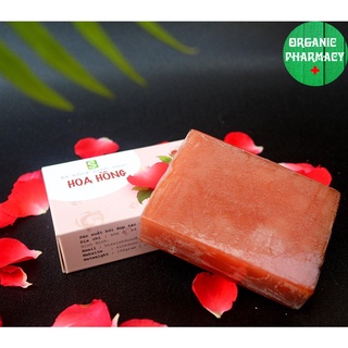 Xà bông Hoa Hồng - Xà Phòng Handmade 100% Thiên Nhiên
