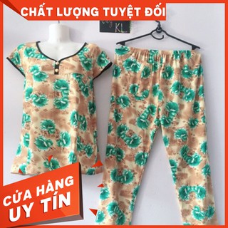 [ HOT]Đồ Bộ Thun Lạnh Dài{ Siêu Rẻ}