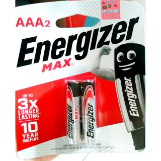 Pin AAA Energizer Max E92 BP2  vỉ 2 viên chính hãng