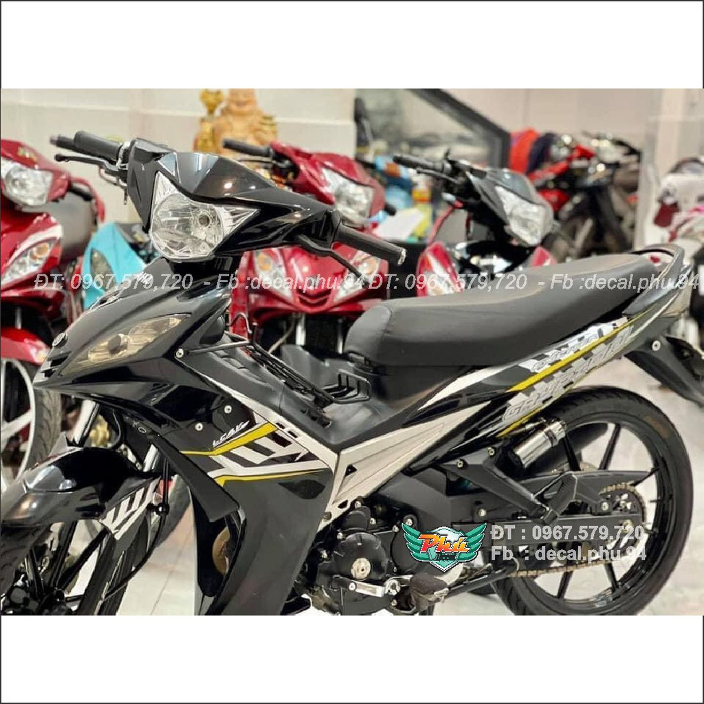 Tem Rời Ex 2006-2010 Đen bạc Crypton (J)