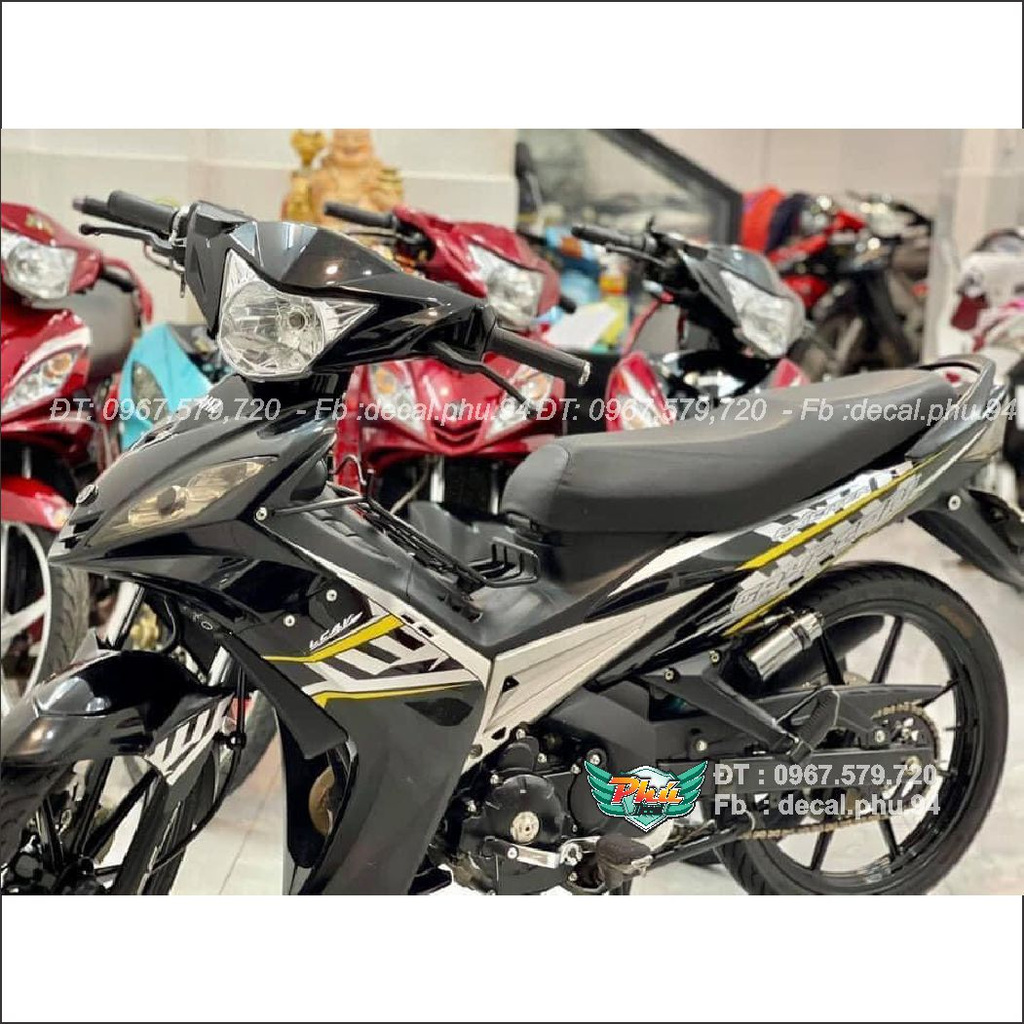 Tem Rời Ex 2006-2010 Đen bạc Crypton (K)