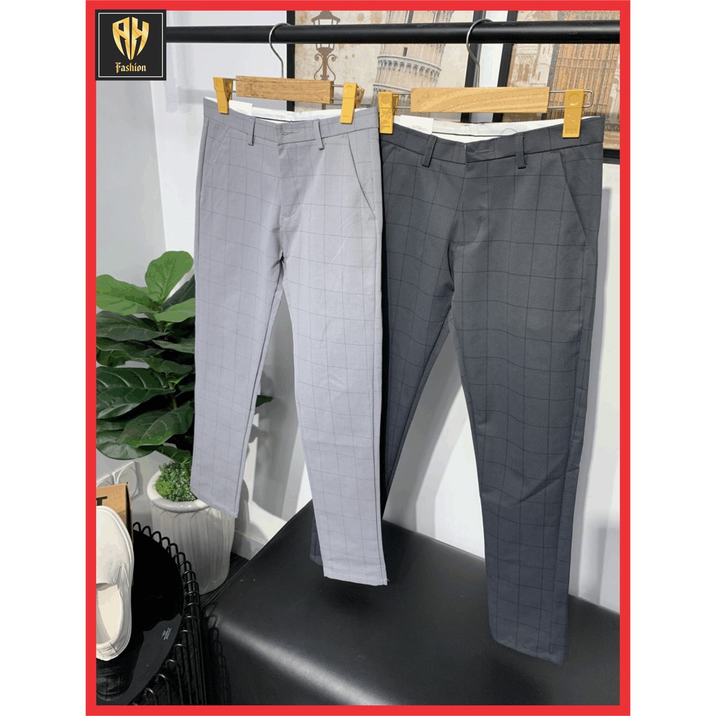 [MẪU MỚI] Quần tây âu nam kẻ sọc nhiều màu hàng cao cấp | BigBuy360 - bigbuy360.vn