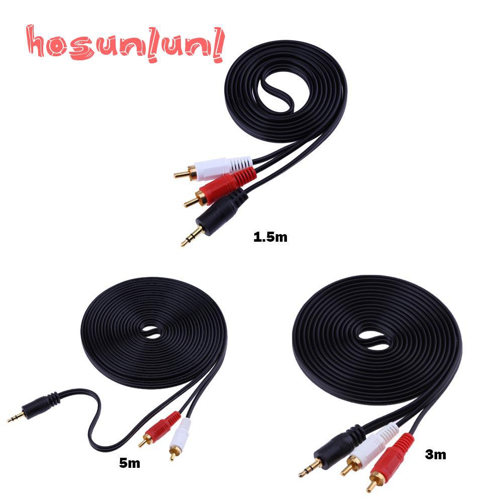 Dây Cáp Âm Thanh 2rca 3.5mm